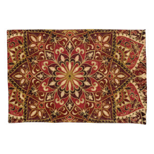 Oriental Red: Tapete Floral Vintage