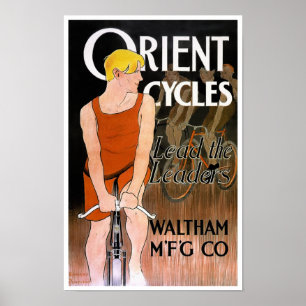 Oriente dá um ciclo o poster vintage por Penfield