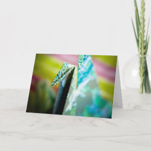 Origami Crane - Cartão de Saudação