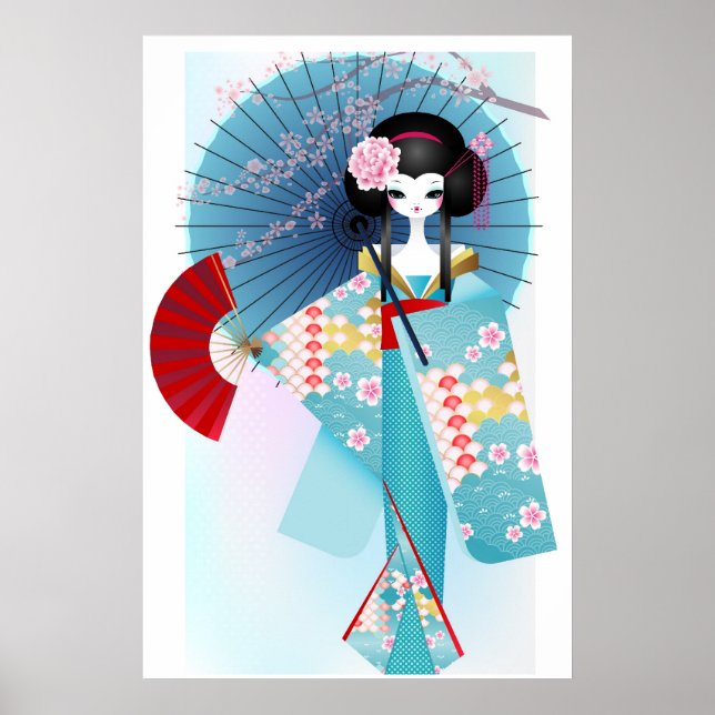 Origami Doll Poster (Frente)