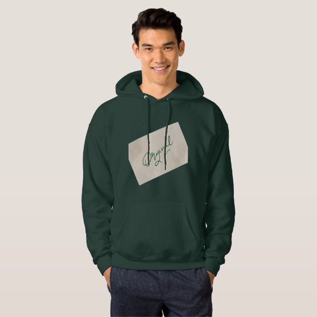 Original 1 Deep Forest Suéter com Capuz para Homen (Frente Completa)