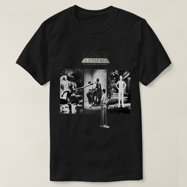 original da banda Clássica da Gênese T-Shirt (Frente do Design)