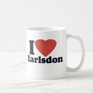 Original eu amo a caneca de Earlsdon