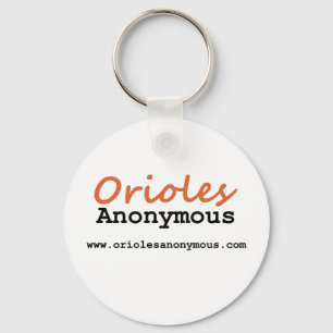 Oriole anónimo - chaveiro do logotipo do local