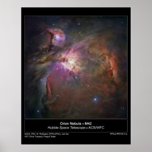 Orion Nebula - poster M42