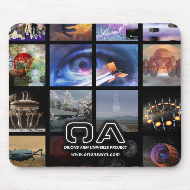 Orions Arm Universe Project Mousepad (Frente)