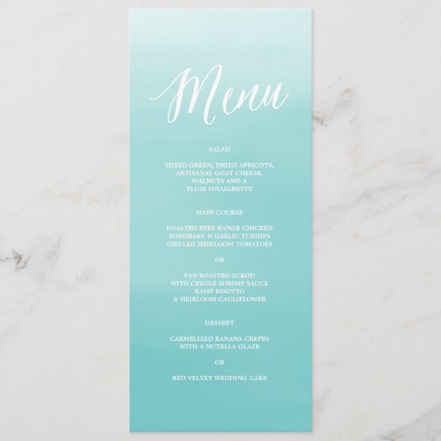Orla Marítima | Menu (Frente)