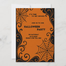 Ornament Orange Black gothene halloween