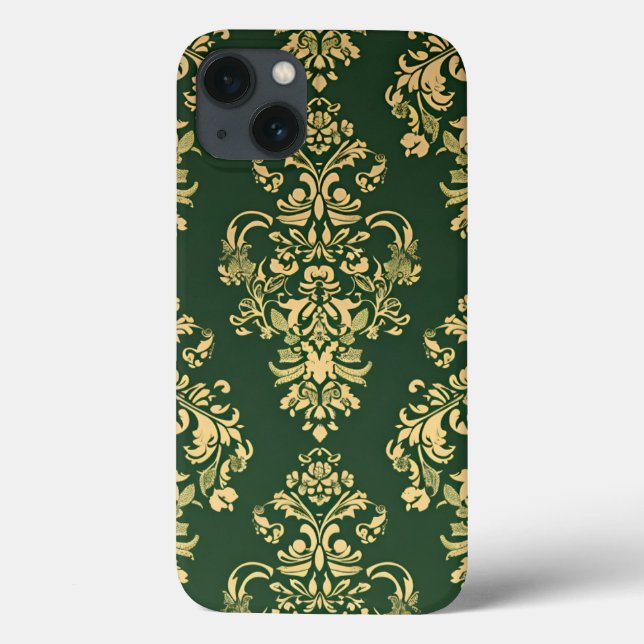 Ornamentação Clássica do Rococó Verde (Verso)