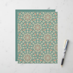 Ornamentado de imagem e areia Mandala Art Scallop