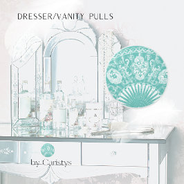 Ornamentado Oriental Teal & White