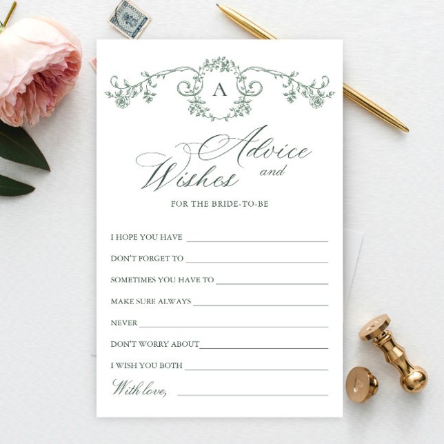 Ornamentado vitoriano Grace Floral Deseja e Cartão (Criador carregado)