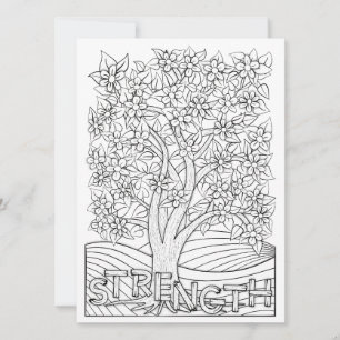 OrnaMENTAL Fortaleça a cor da árvore florescente