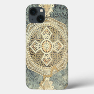 Ornamental Tapestry with Ornate Geometric Design