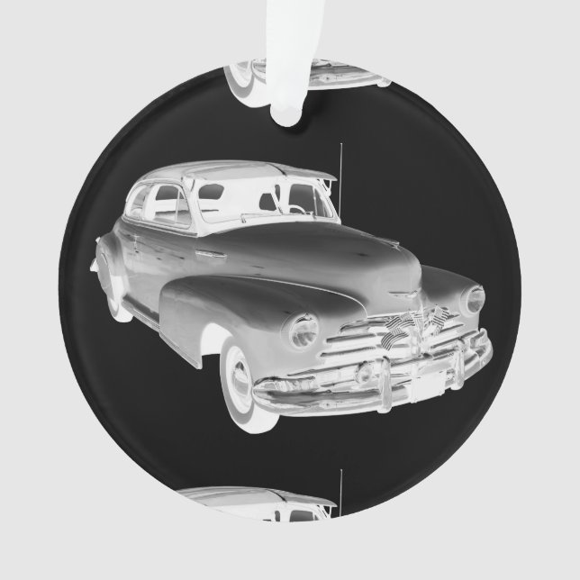 Ornamento 1948 Chevrolet Fleetmaster Antiquado Carro (Frente)