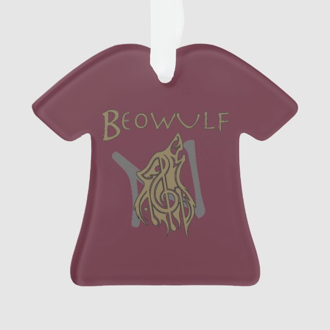 Ornamento 2018 Beowulf Show Shirt Ornament (Frente)