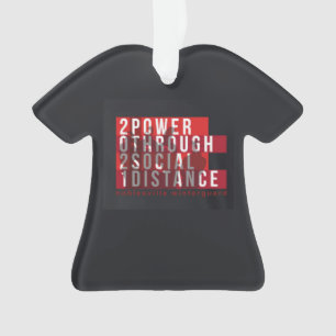 Ornamento 2021 Winter Guard - Power Through Social Distance 