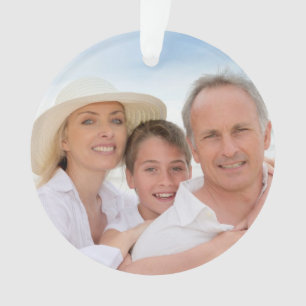 Ornamento #2 Seu Pedido de Fotos ou Etiqueta sem Canas Doces