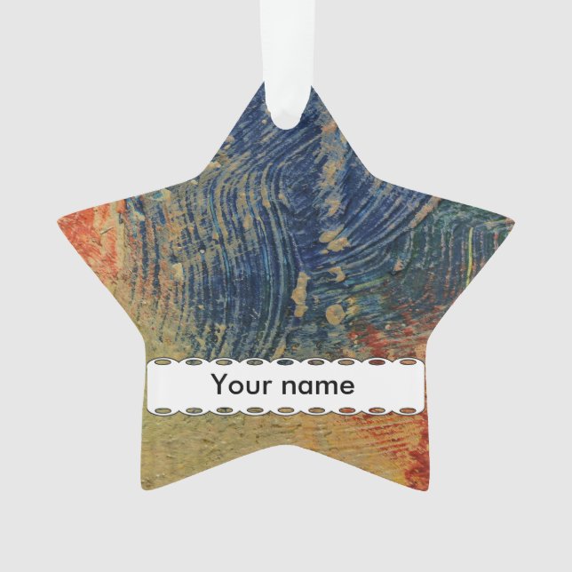 Ornamento 3 cores tinta (Frente)