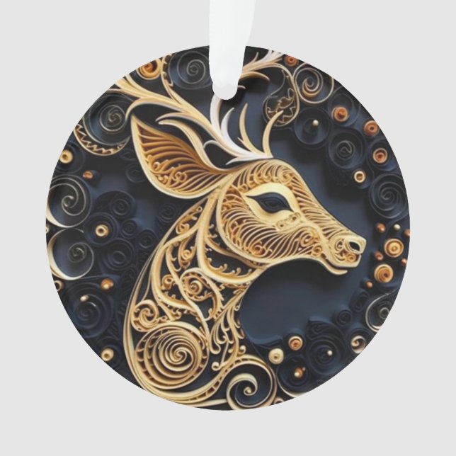 Ornamento 3d Refinador de Efeito de Enfileiramento (Frente)