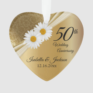 Ornamento 50º aniversário 🌼 Casamento de Daisy