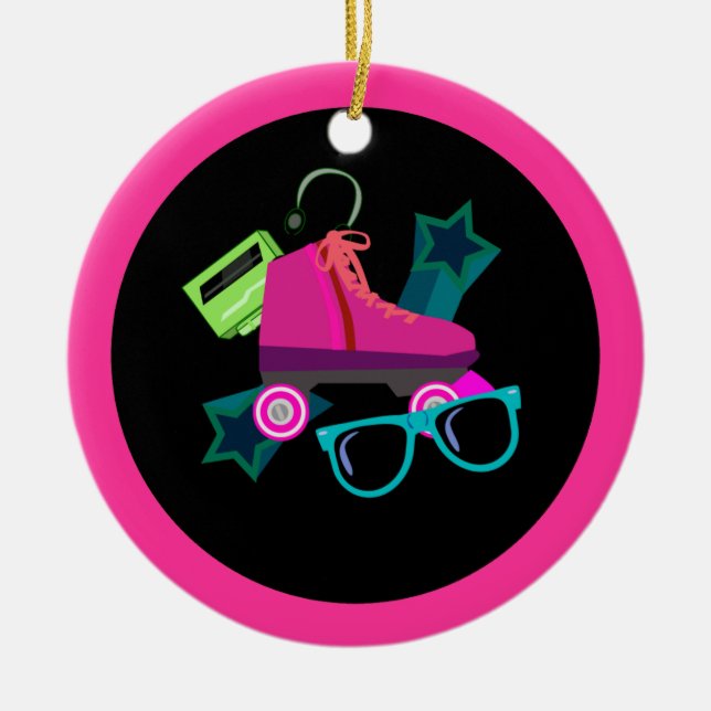 Ornamento 80s impressionante (Frente)