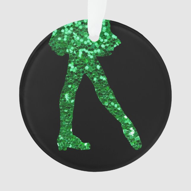 Ornamento A dança irlandesa solteiro-tomou partido (adicione (Frente)