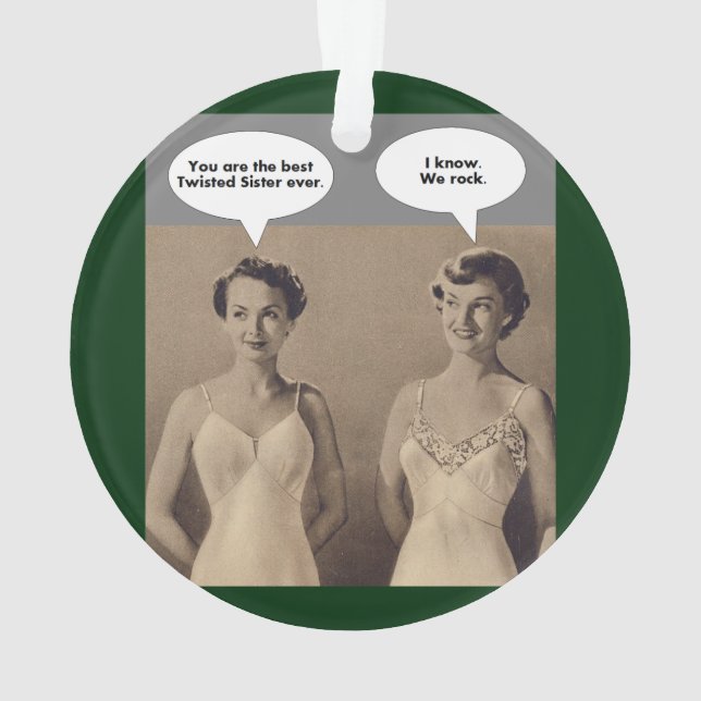 Ornamento A melhor irmã torcida nunca (Verso)