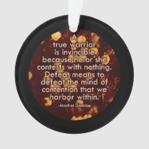 A mente da disputa - citações da paz do Aikido