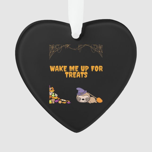 Ornamento A preguiça sonolenta pronta para as guloseimas de  (Frente)