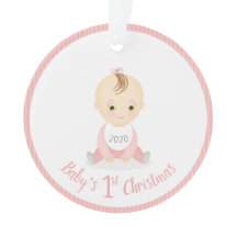 A Primeira Menina de Natal do bebê e seu celular