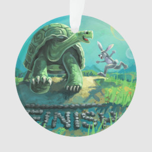 Ornamento A Tartaruga e a Arte da Luz