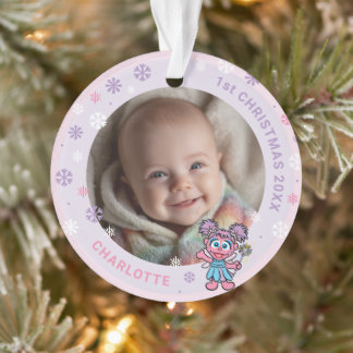 Ornamento Abby Cadabby Baby's 1st Christmas Photo Ornament