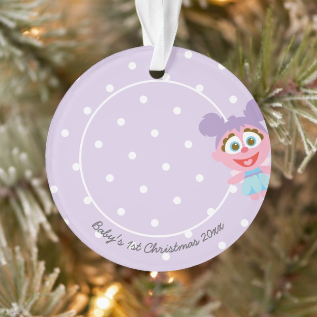 Ornamento Abby Cadabby Bebê Primeiro Natal: Adicione Seu Nom (Árvore)