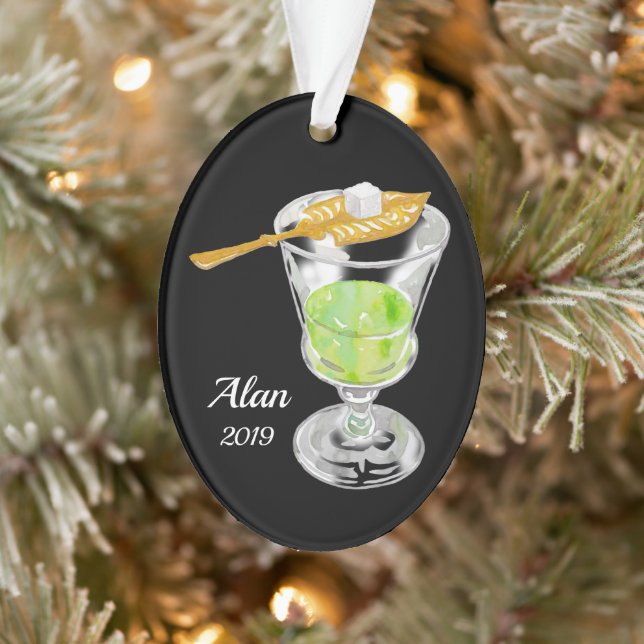 Ornamento Absinthe Drink Personalizado (Árvore)