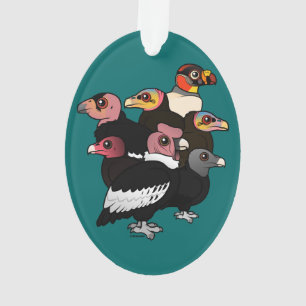 Ornamento Abutres de mundo novo