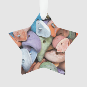 Ornamento Acessórios coloridos da parede da rocha