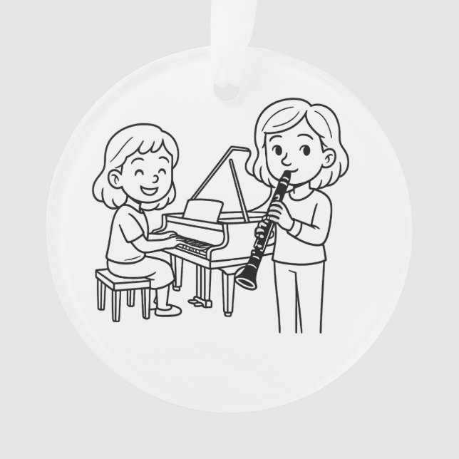 Ornamento acrílico (Frente)