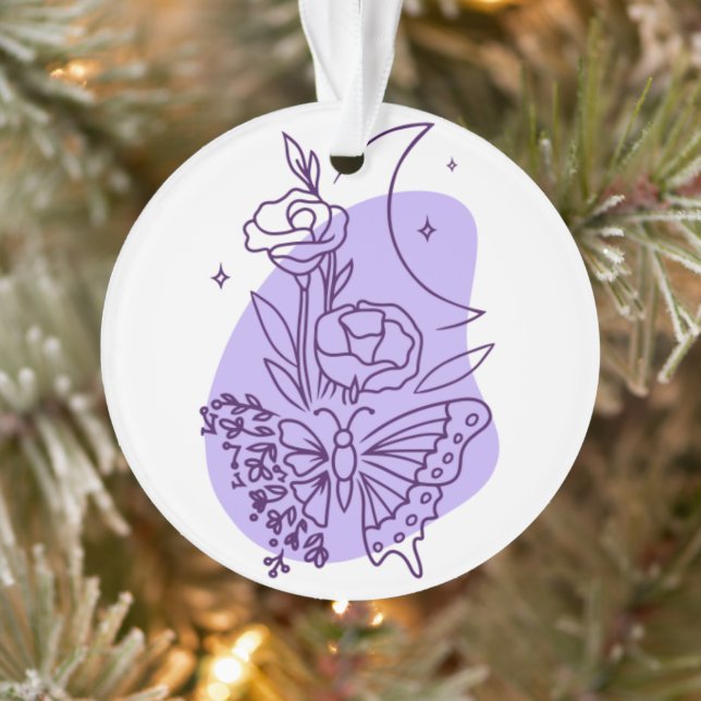 Ornamento acrílico (Árvore)