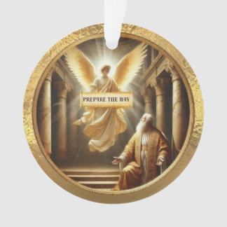 Ornamento acrílico da visão de Zacharia