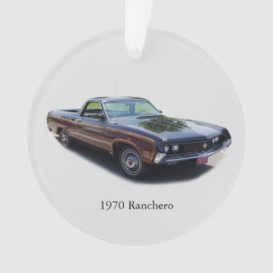 ornamento acrílico de 1970