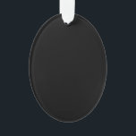 Ornamento acrílico de Cinzas pretas e prateadas<br><div class="desc">Preto e cinza dão equilíbrio a qualquer espaço.</div>