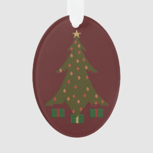 Ornamento Acrílico de Natal Incluso