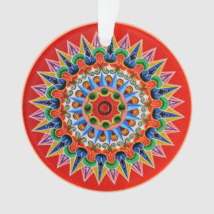 Ornamento Acrílico de Oxcartalgo da Costa Rica