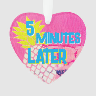 Ornamento acrílico de praia