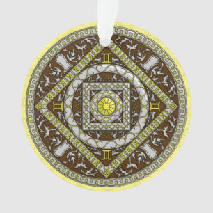 Ornamento acrílico Gemini Mandala