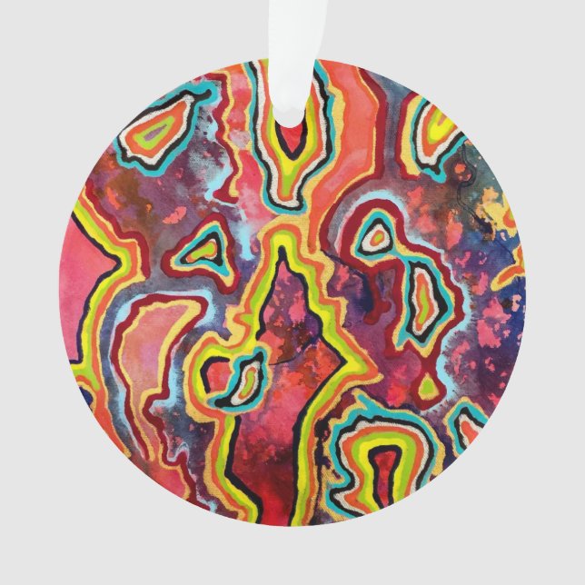 Ornamento Acrílico Ripple (Frente)