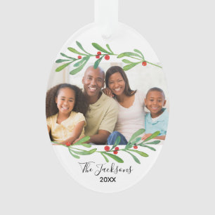 Ornamento acrílico simples das bagas  