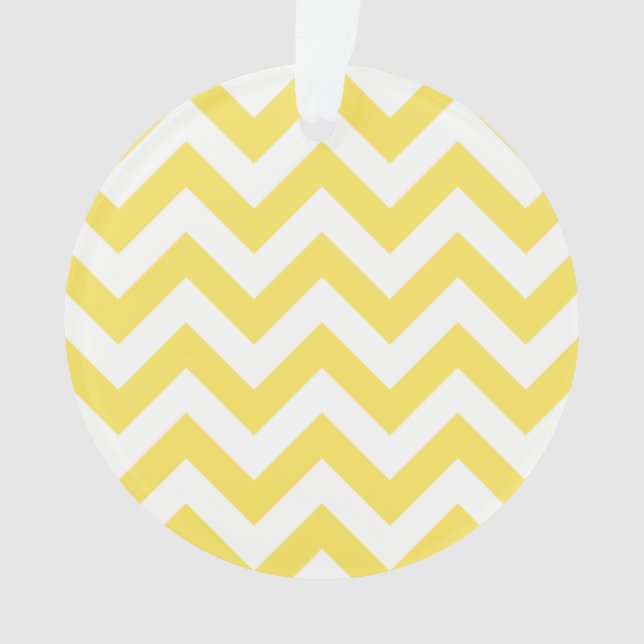 Ornamento acrílico Trendy Chevron (Frente)