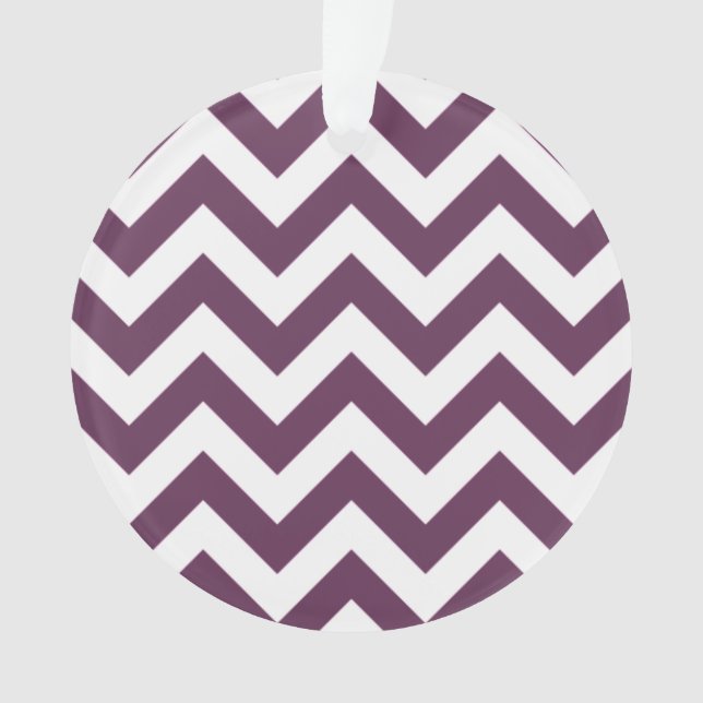Ornamento acrílico Trendy Chevron (Frente)